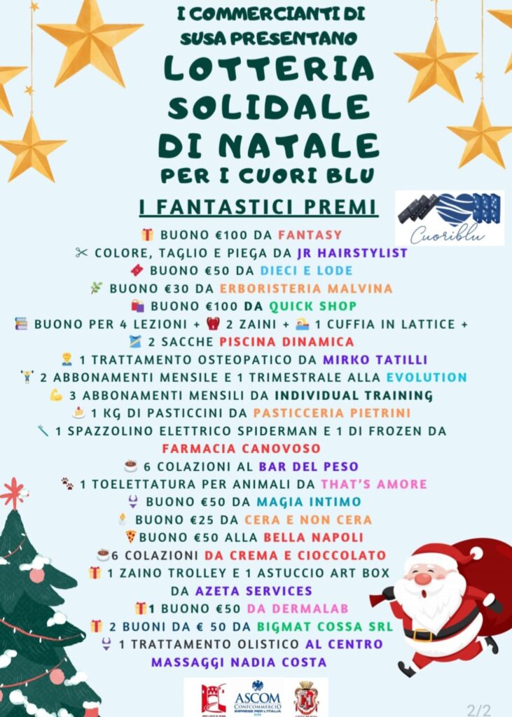 Locandina Lotteria Natale 2024 Retro