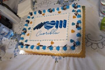 Torta Inaugurazione dell Oasi Blu a Susa