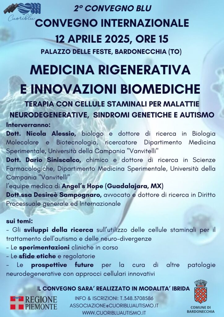 II° Convegno Blu: Medicina Rigenerativa e Innovazioni Biomediche